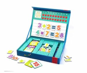 juego magnético infantil para practicar sumas y restas jugando